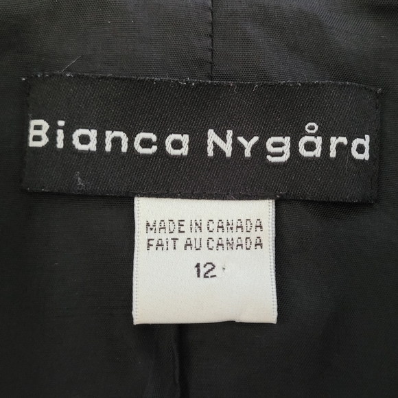 Gorgeous Bianca Nygard black blazer - Picture 14 of 14